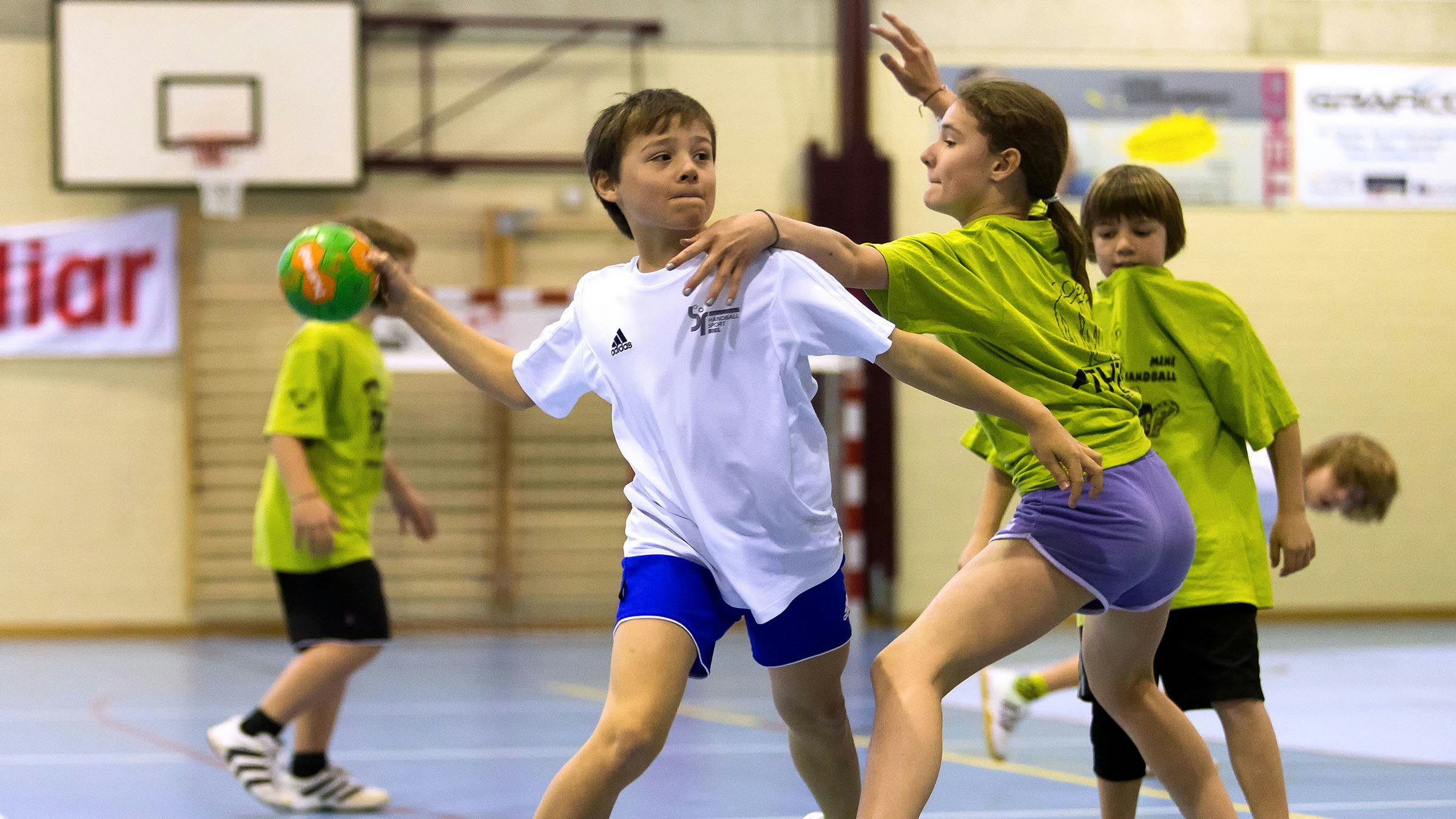 Mannschaftssport, Kindersport Foto: BASPO / Ueli Känzig